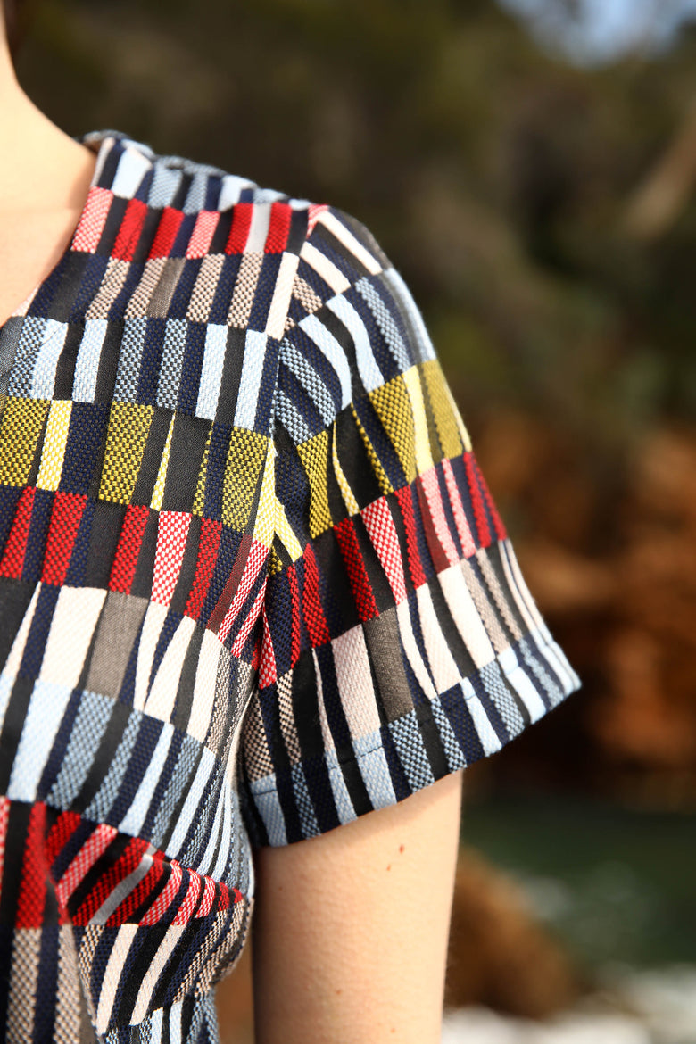 vêtement artist la marque top-jacquard-nouvelle-vague