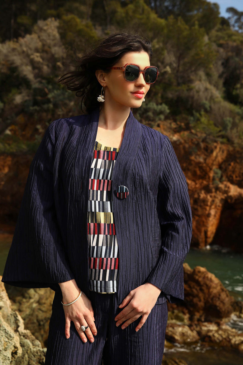 vêtement artist la marque top-jacquard-nouvelle-vague