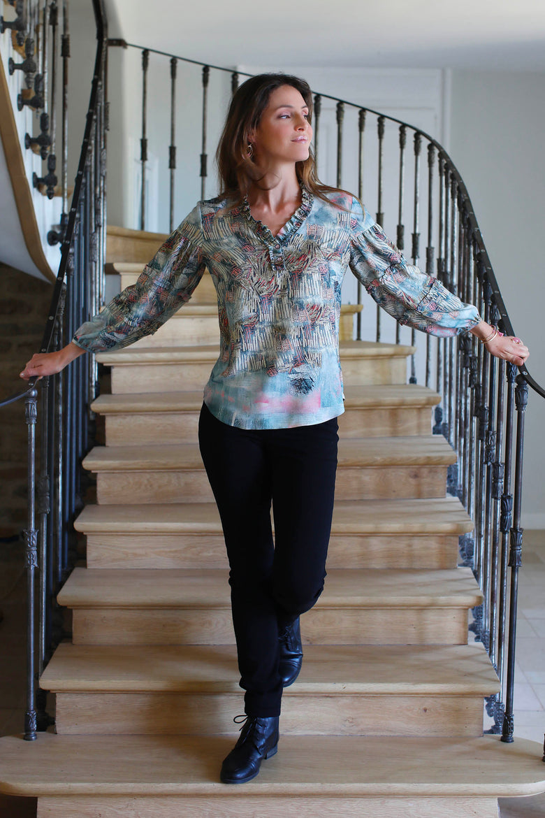 vêtement artist la marque top-lurex-luminescence