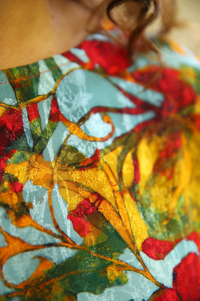 vêtement artist la marque robe-tunique-jardins-enchantes