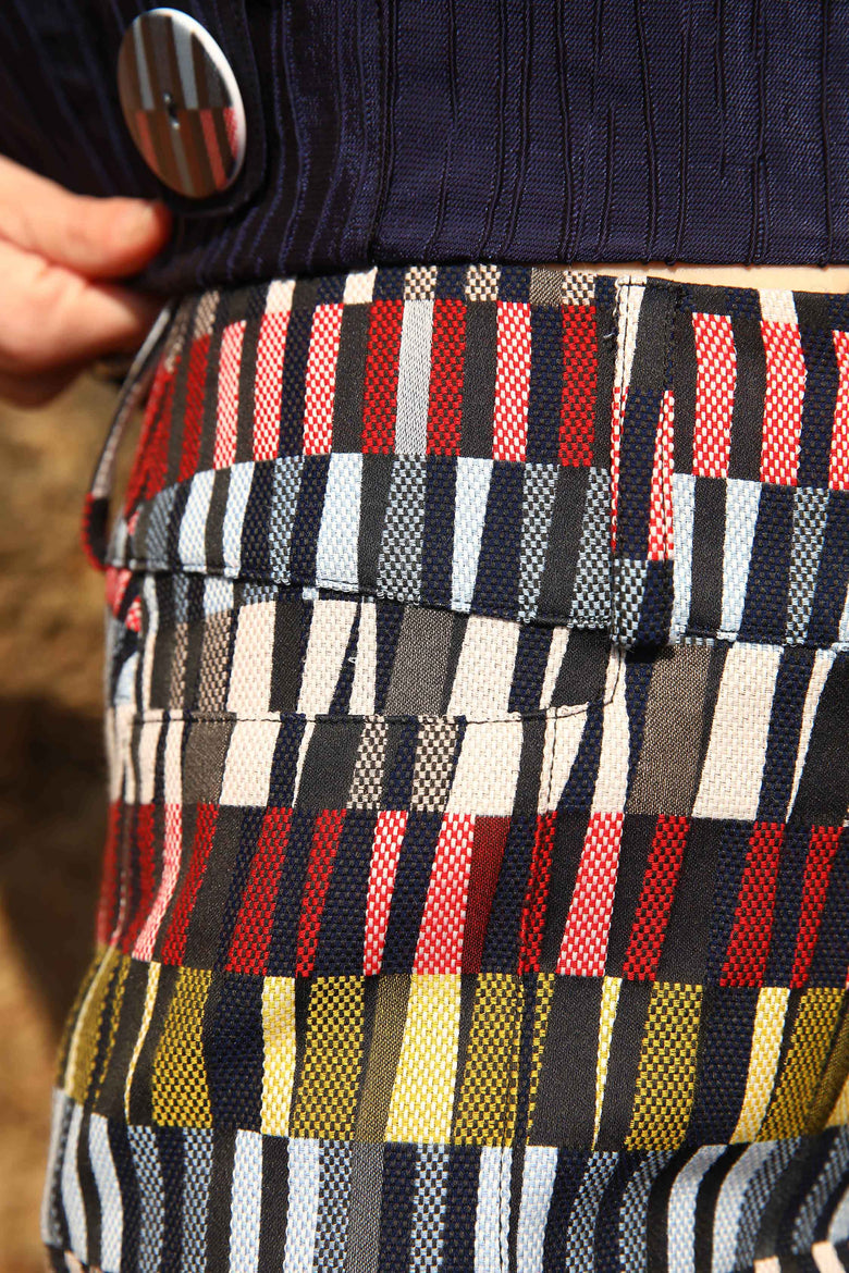 vêtement artist la marque pantalon-jacquard-nouvelle-vague