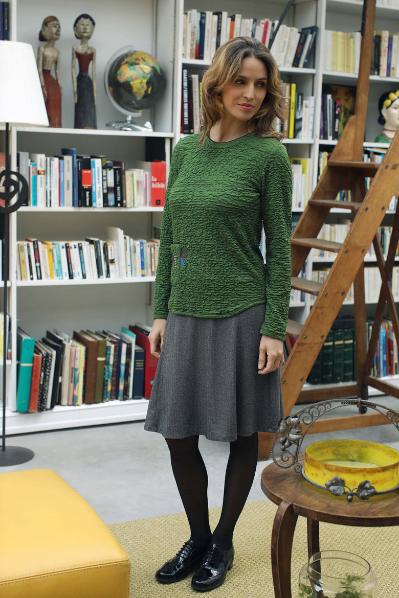 vêtement artist la marque pull-brode-tous-ensemble