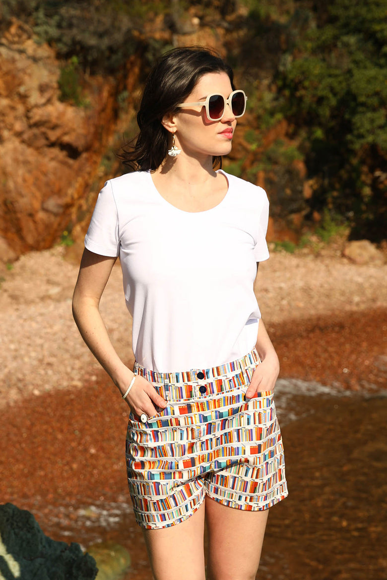 vêtement artist la marque short-nouvelle-vague