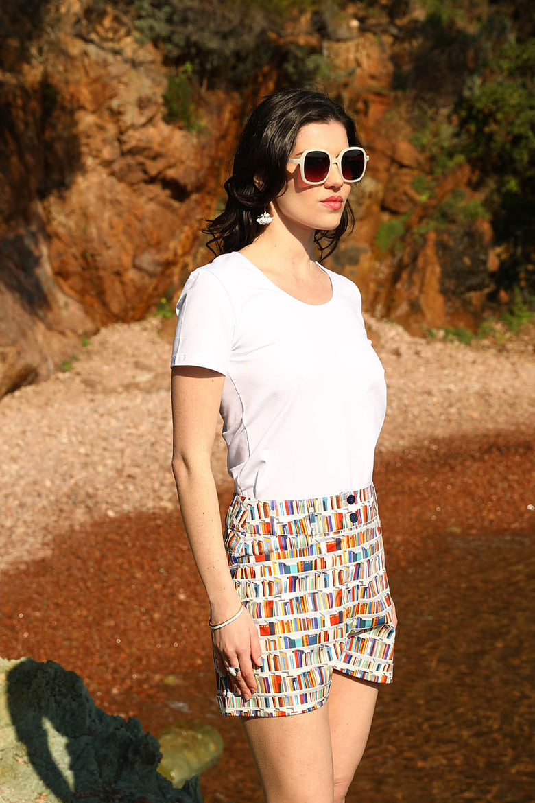 vêtement artist la marque short-nouvelle-vague