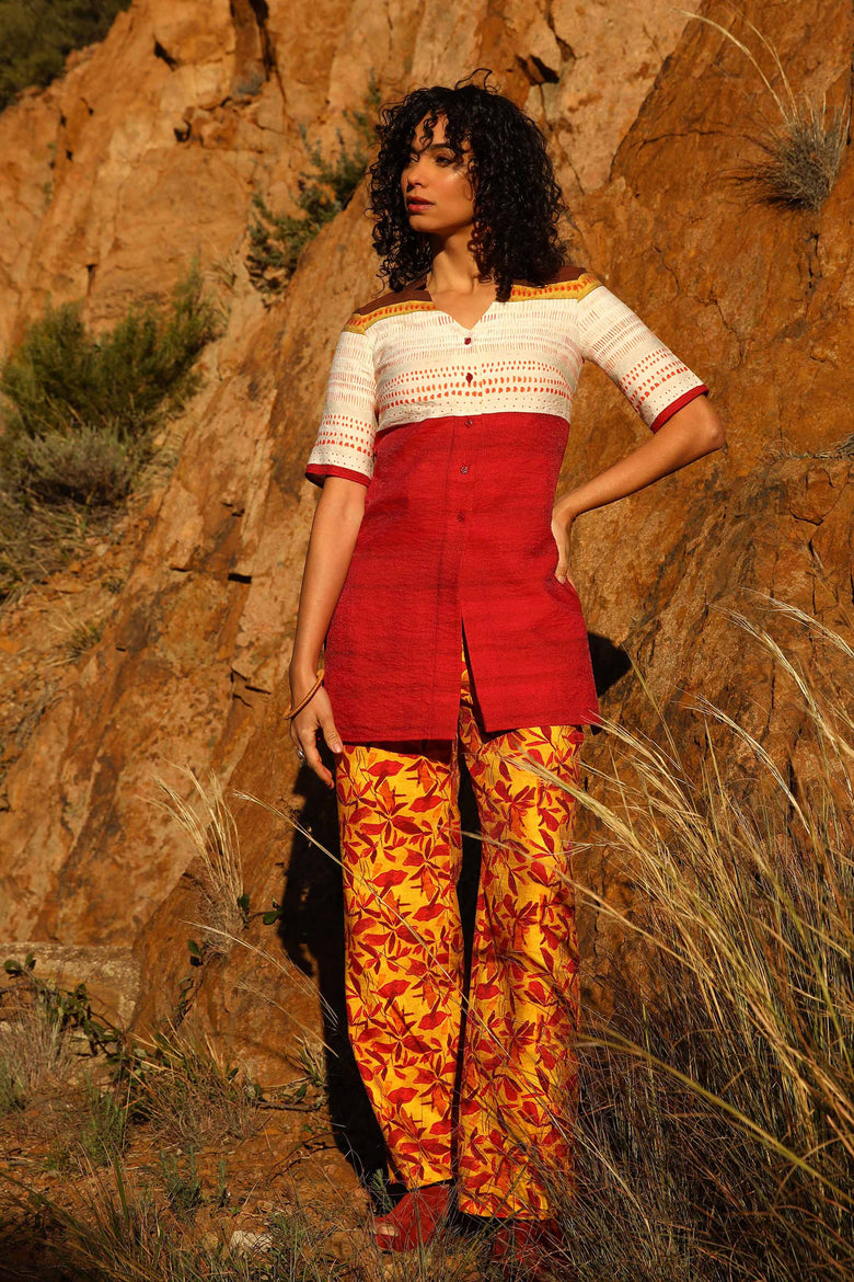 vêtement artist la marque pantalon-imprime-epicee