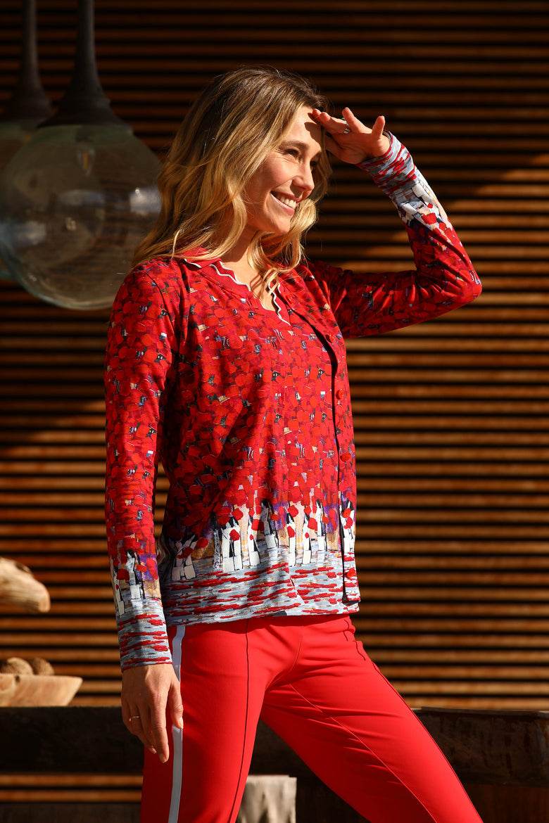 vêtement artist la marque cardigan-respire