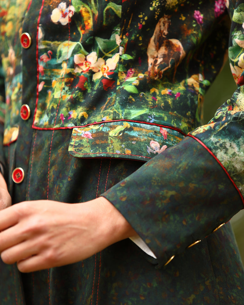 vêtement artist la marque manteau-redingote-feeric