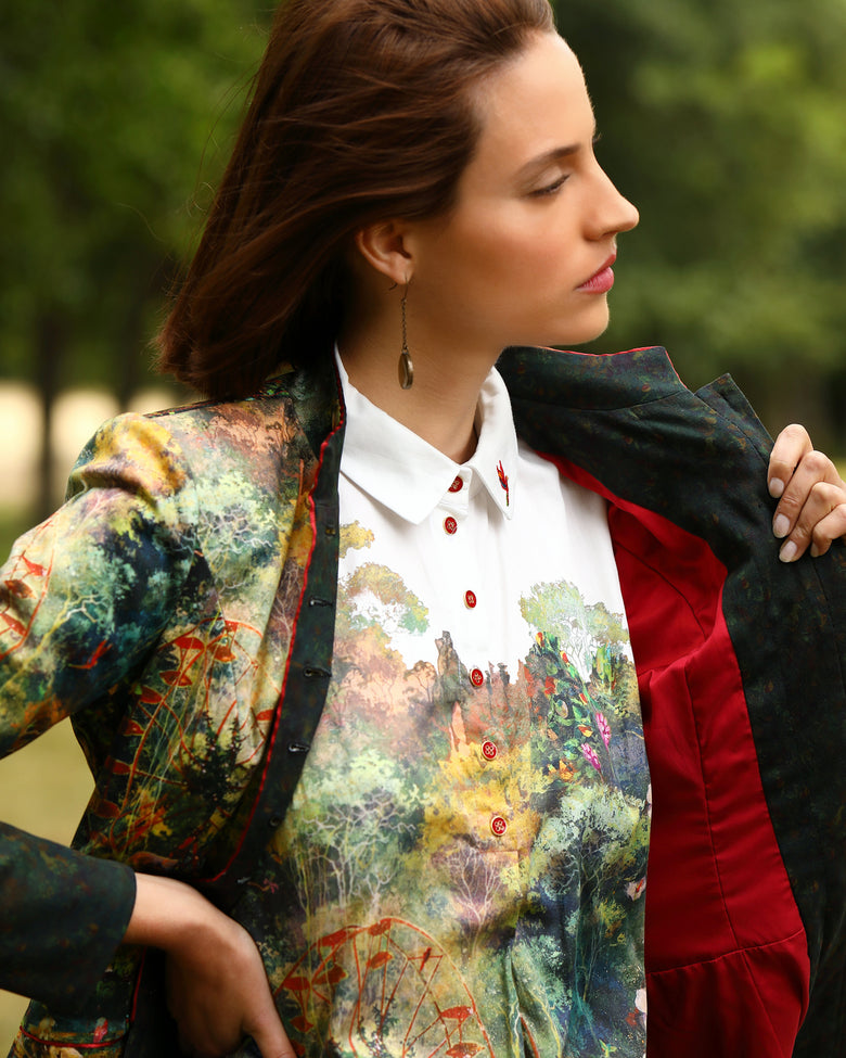 vêtement artist la marque manteau-redingote-feeric