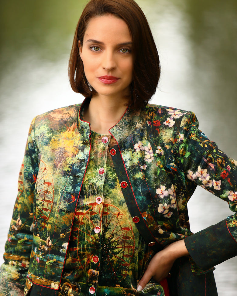 vêtement artist la marque manteau-redingote-feeric