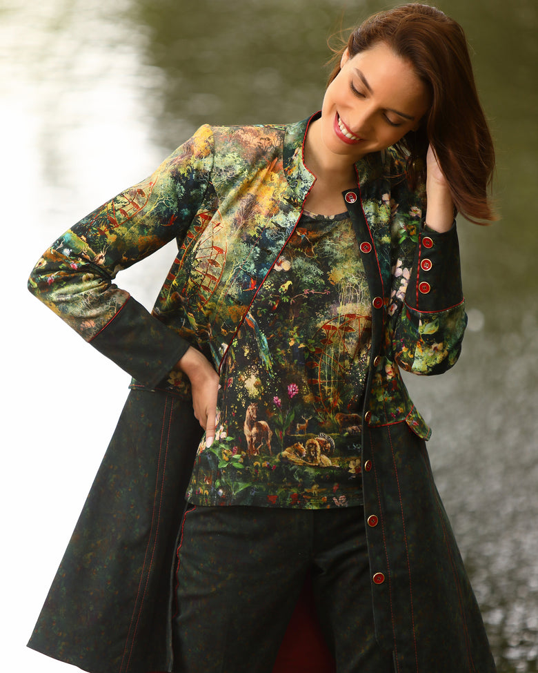 vêtement artist la marque manteau-redingote-feeric