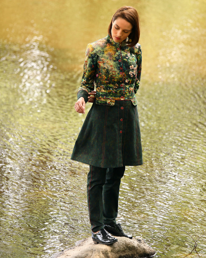 vêtement artist la marque manteau-redingote-feeric