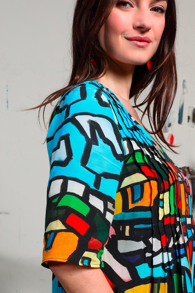 vêtement artist la marque robe-manches-pdc