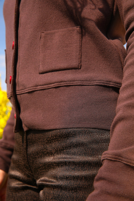 vêtement artist la marque cardigan-tricote-lhf