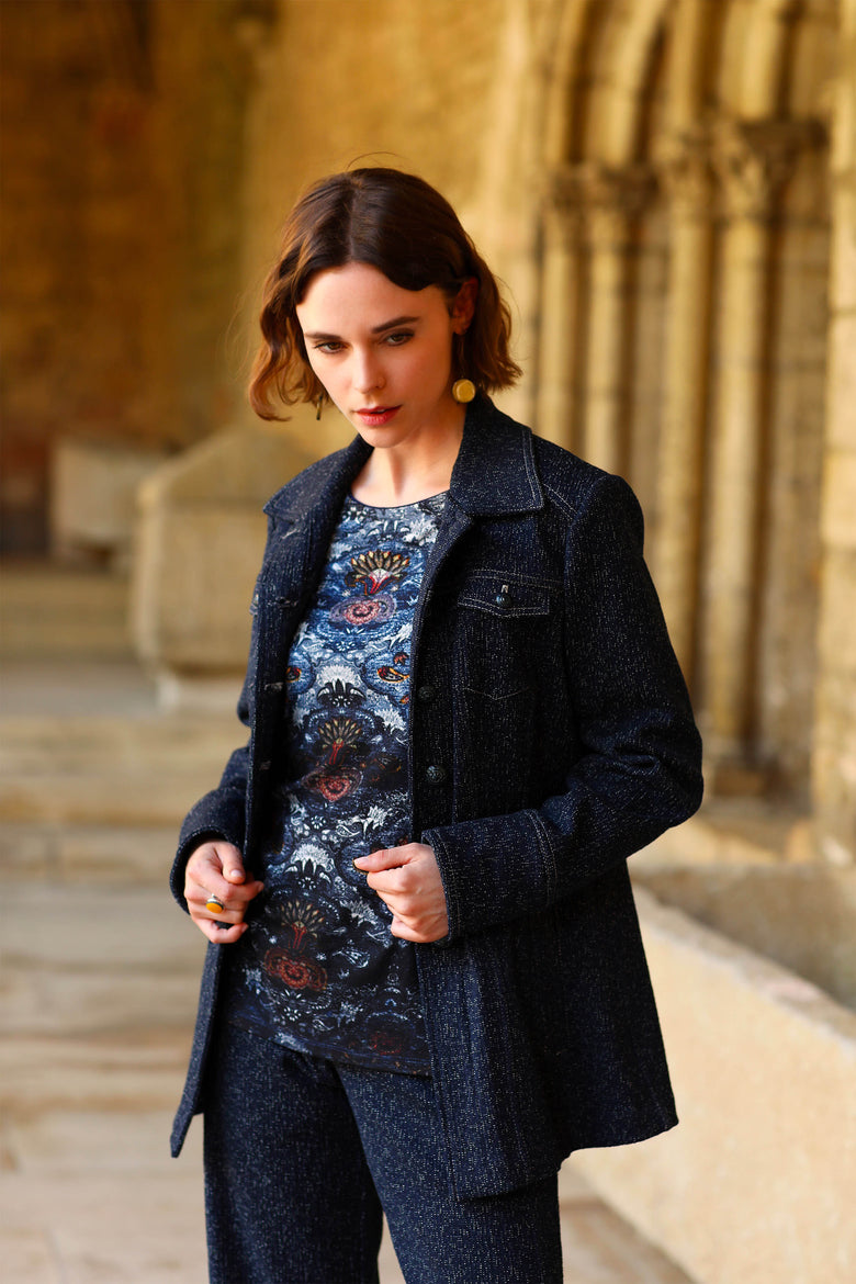 vêtement artist la marque veste-tapisserie