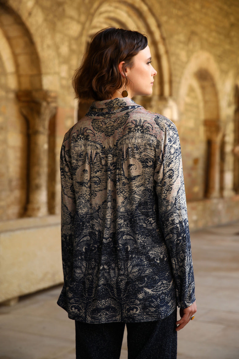 vêtement artist la marque top-ample-tapisserie