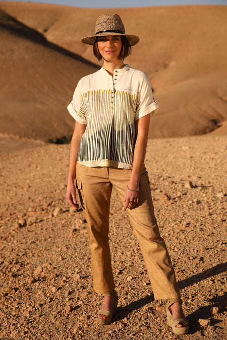 vêtement artist la marque blouse-safari