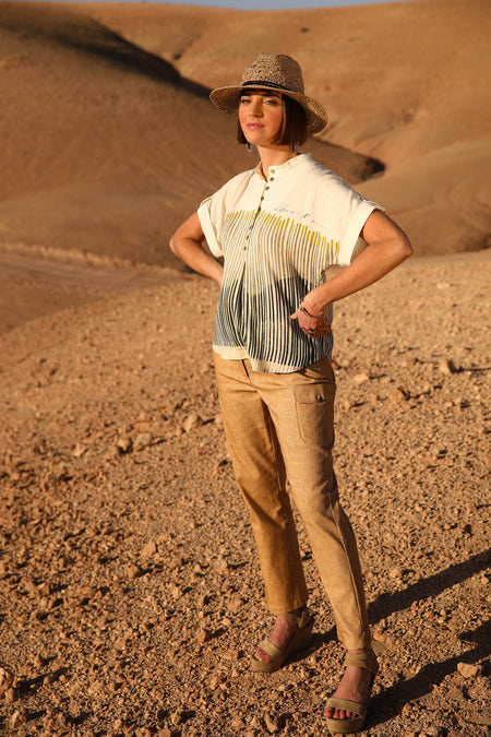vêtement artist la marque blouse-safari
