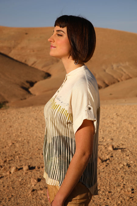 vêtement artist la marque blouse-safari