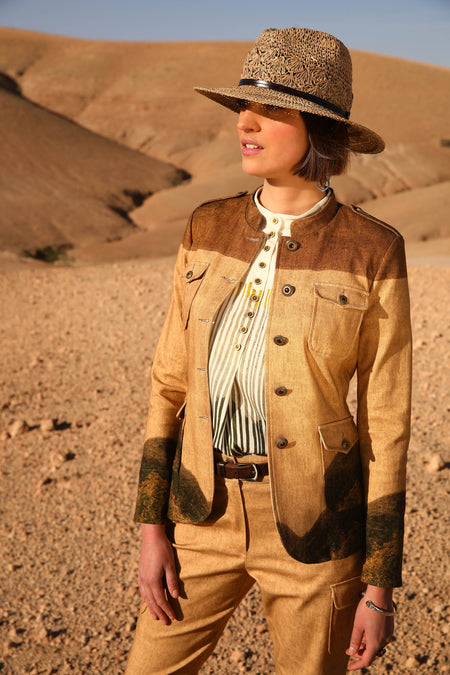 vêtement artist la marque blouse-safari