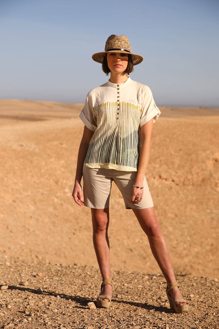 vêtement artist la marque blouse-safari