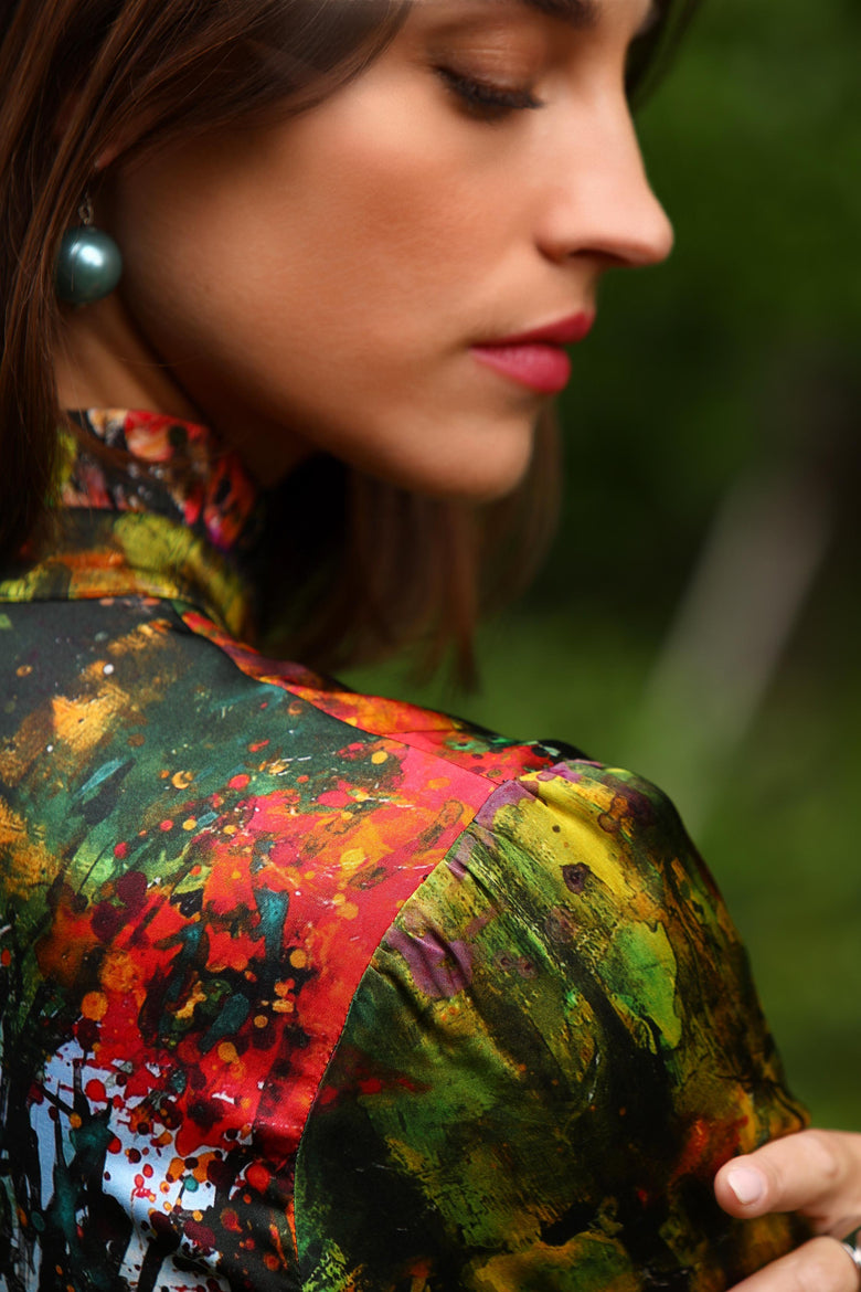 vêtement artist la marque chemise-au-paradis