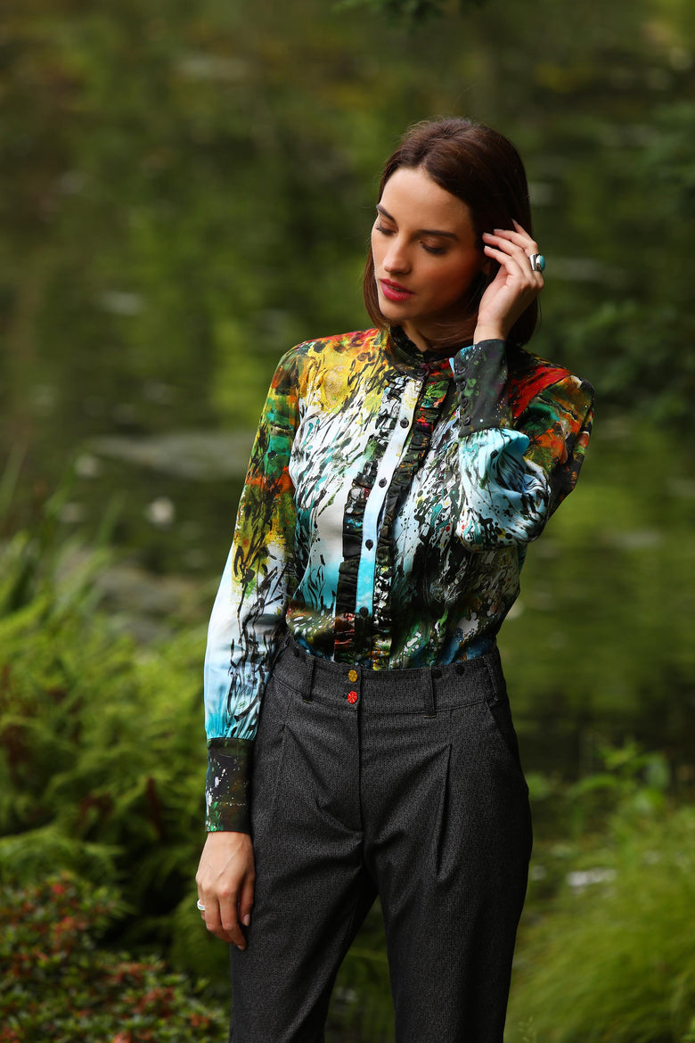 vêtement artist la marque chemise-au-paradis