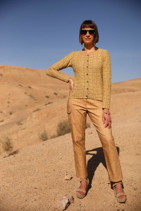 vêtement artist la marque cardigan-safari