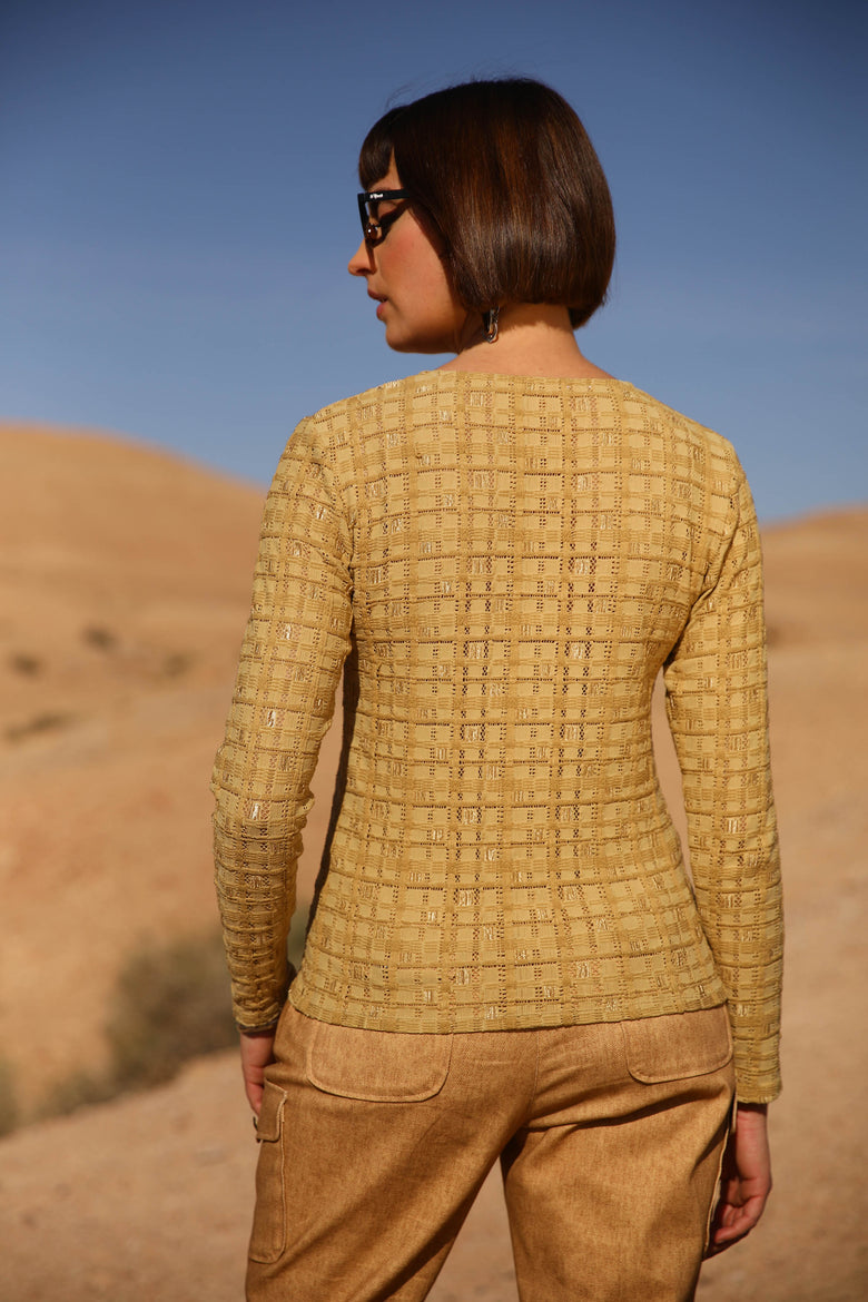 vêtement artist la marque cardigan-safari