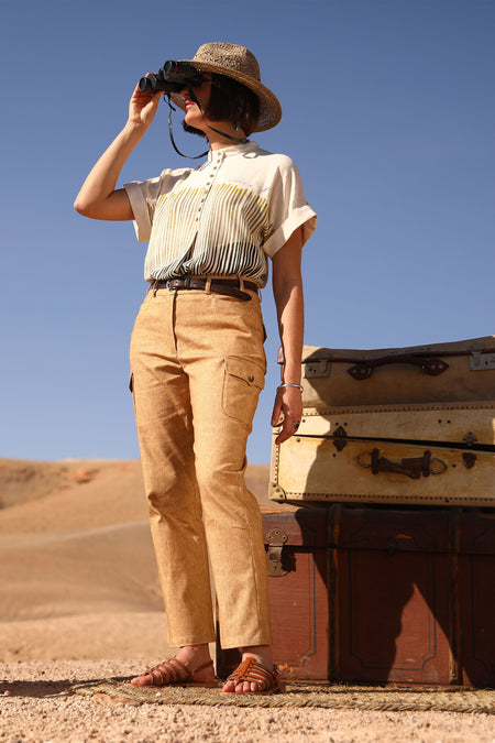 vêtement artist la marque pantalon-safari