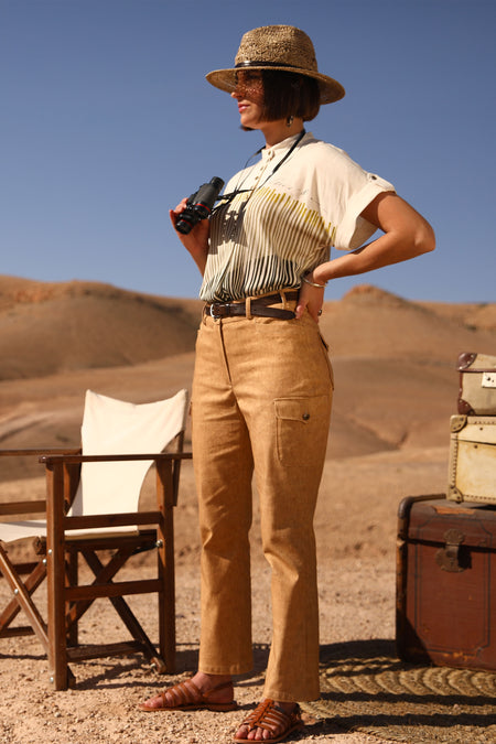 vêtement artist la marque pantalon-safari