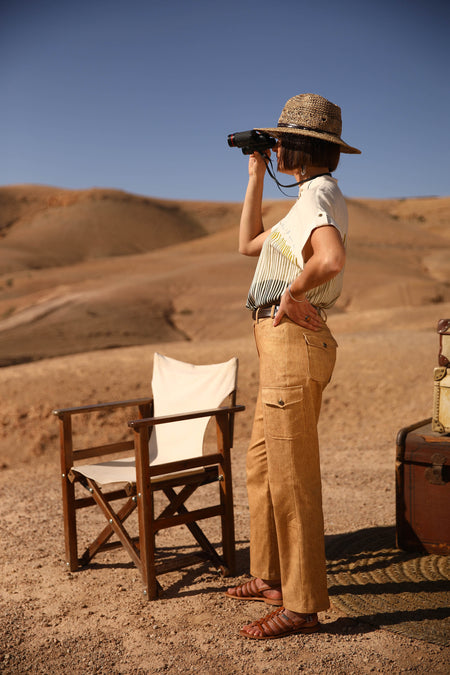 vêtement artist la marque pantalon-safari