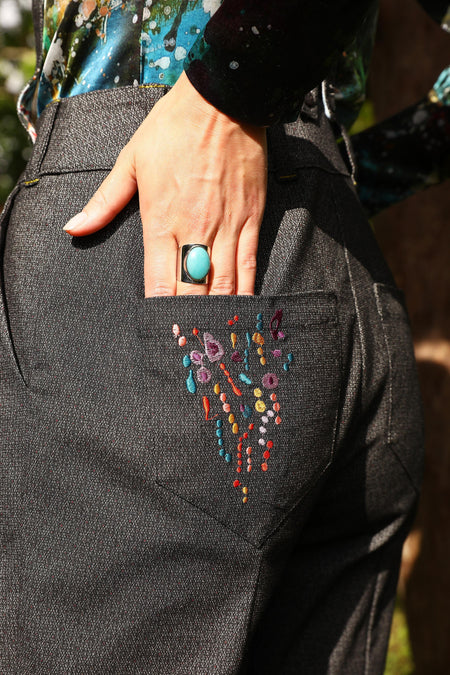 vêtement artist la marque pantalon-au-paradis