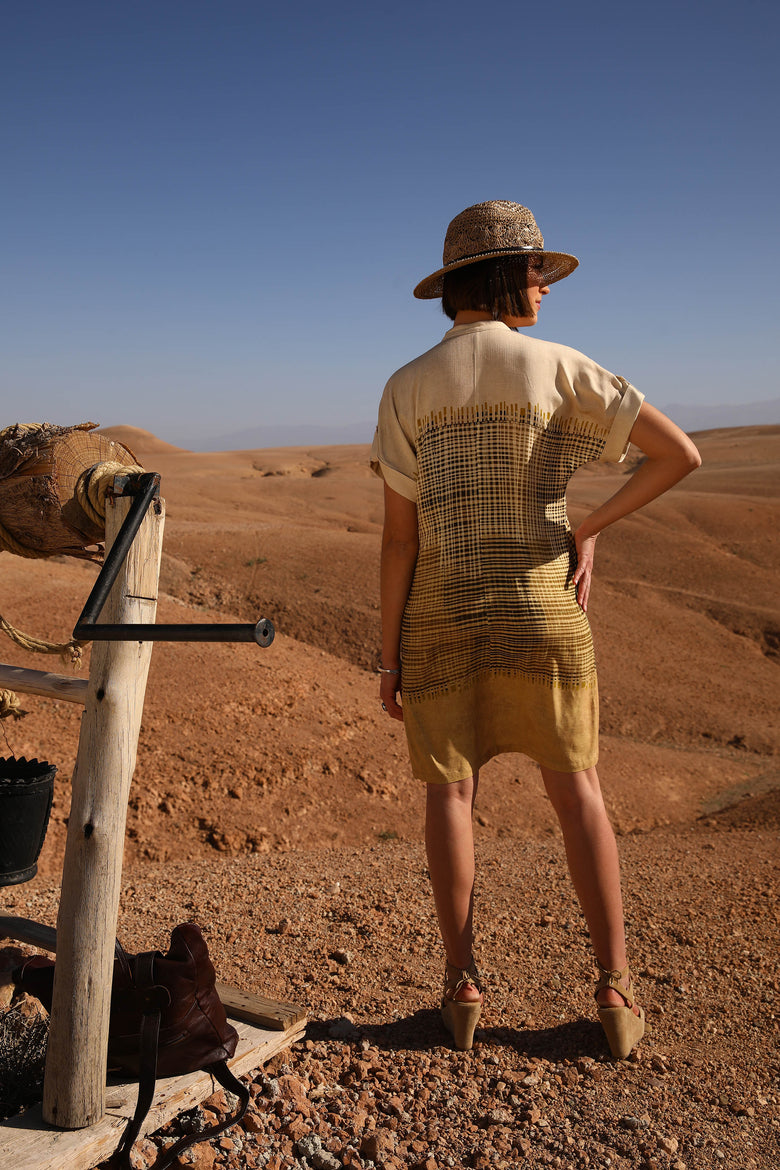 vêtement artist la marque robe-safari