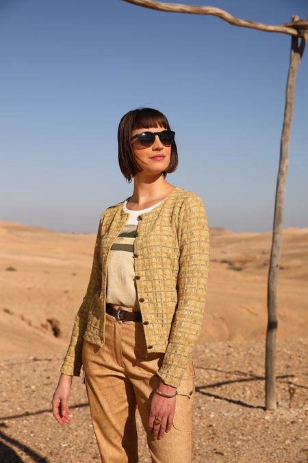 vêtement artist la marque cardigan-safari