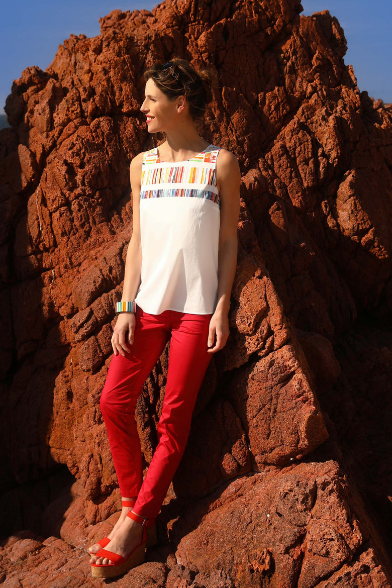 vêtement artist la marque pantalon-7-8-superlycra-romance