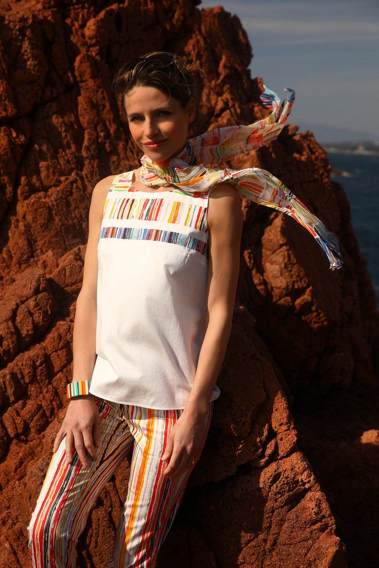 vêtement artist la marque top-sans-manches-romance