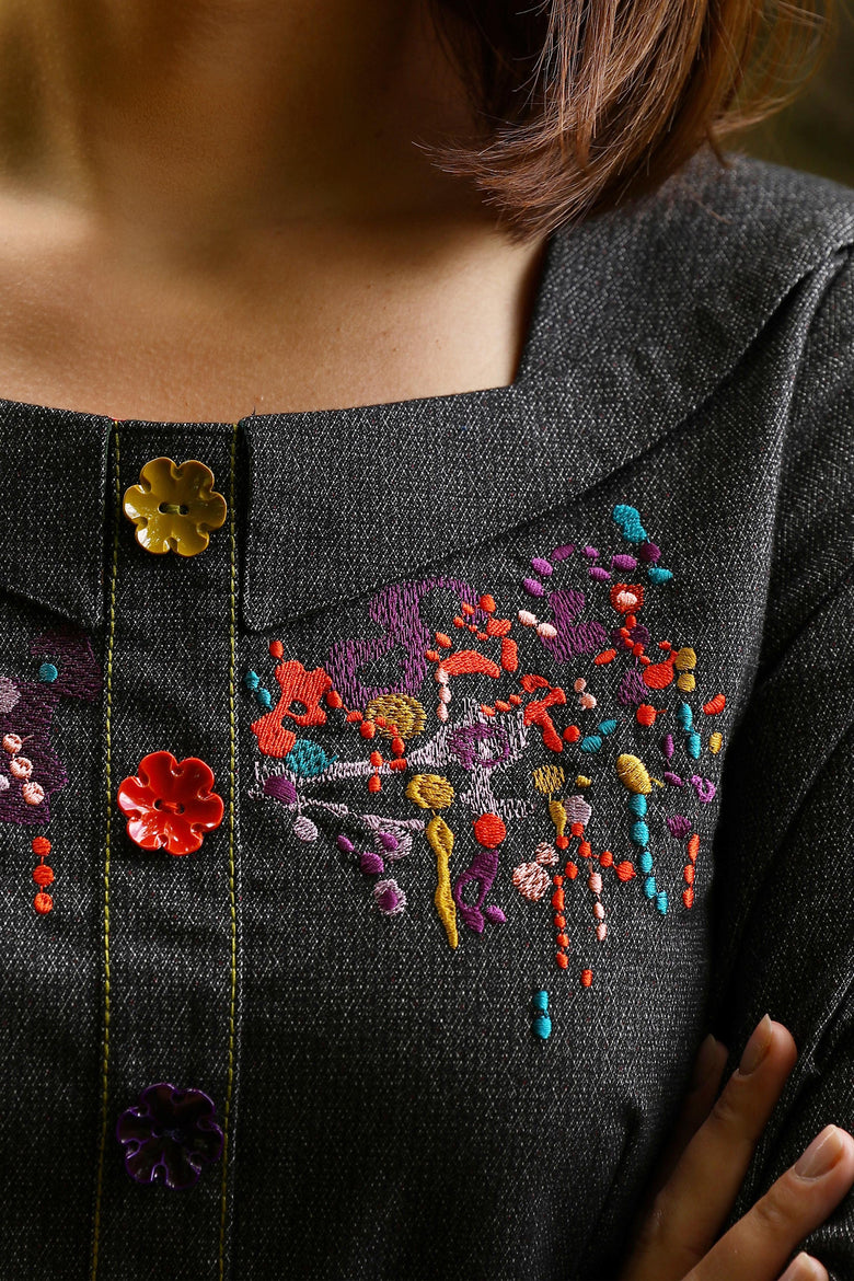 vêtement artist la marque robe-au-paradis