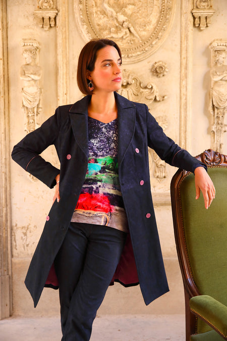 vêtement artist la marque manteau-barocco