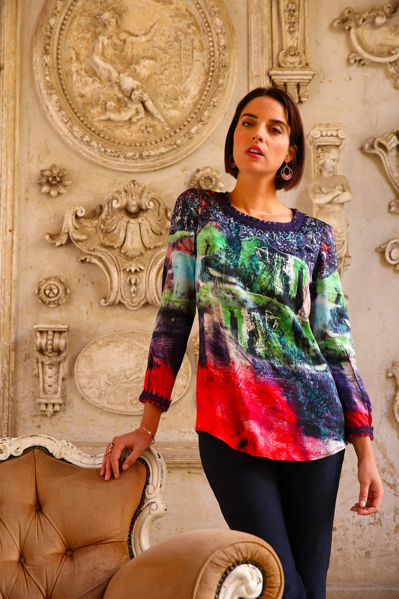 vêtement artist la marque top-long-barocco