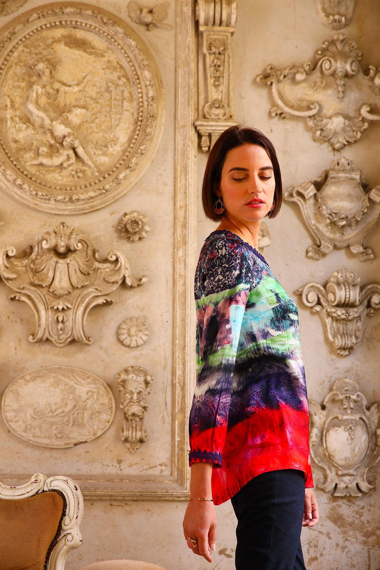 vêtement artist la marque top-long-barocco