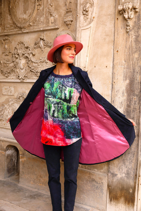 vêtement artist la marque manteau-barocco