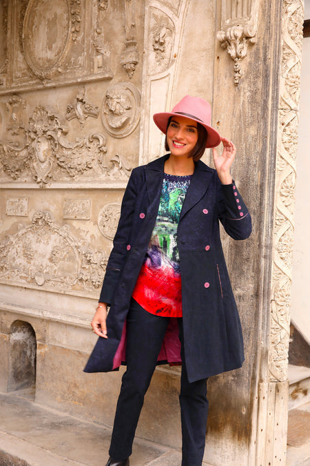 vêtement artist la marque manteau-barocco