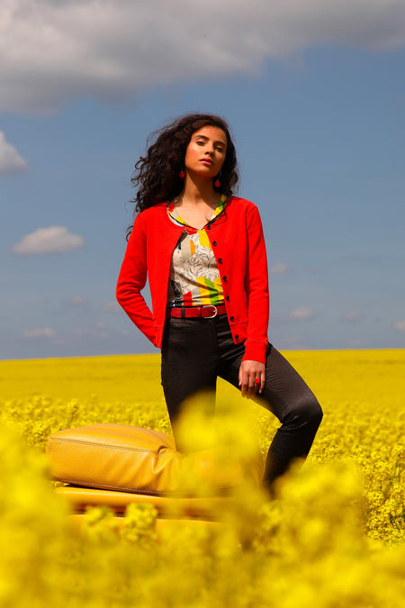 vêtement artist la marque cardigan-tricote-lhf