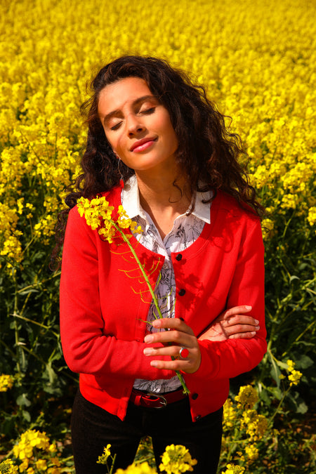 vêtement artist la marque cardigan-tricote-lhf