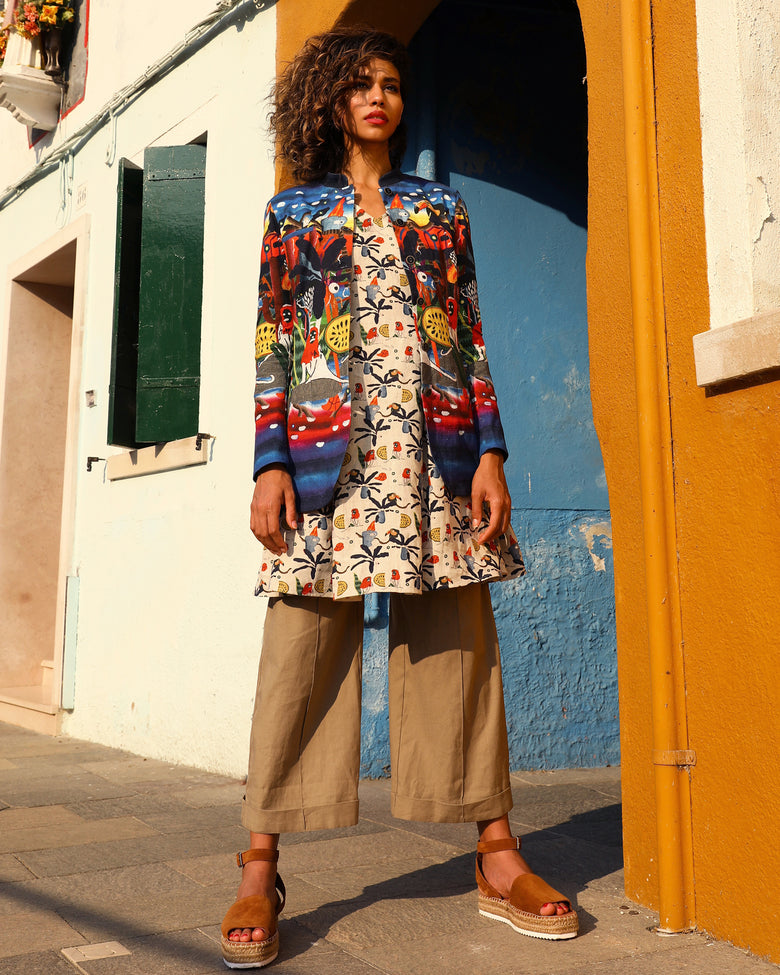 vêtement artist la marque veste-bahia