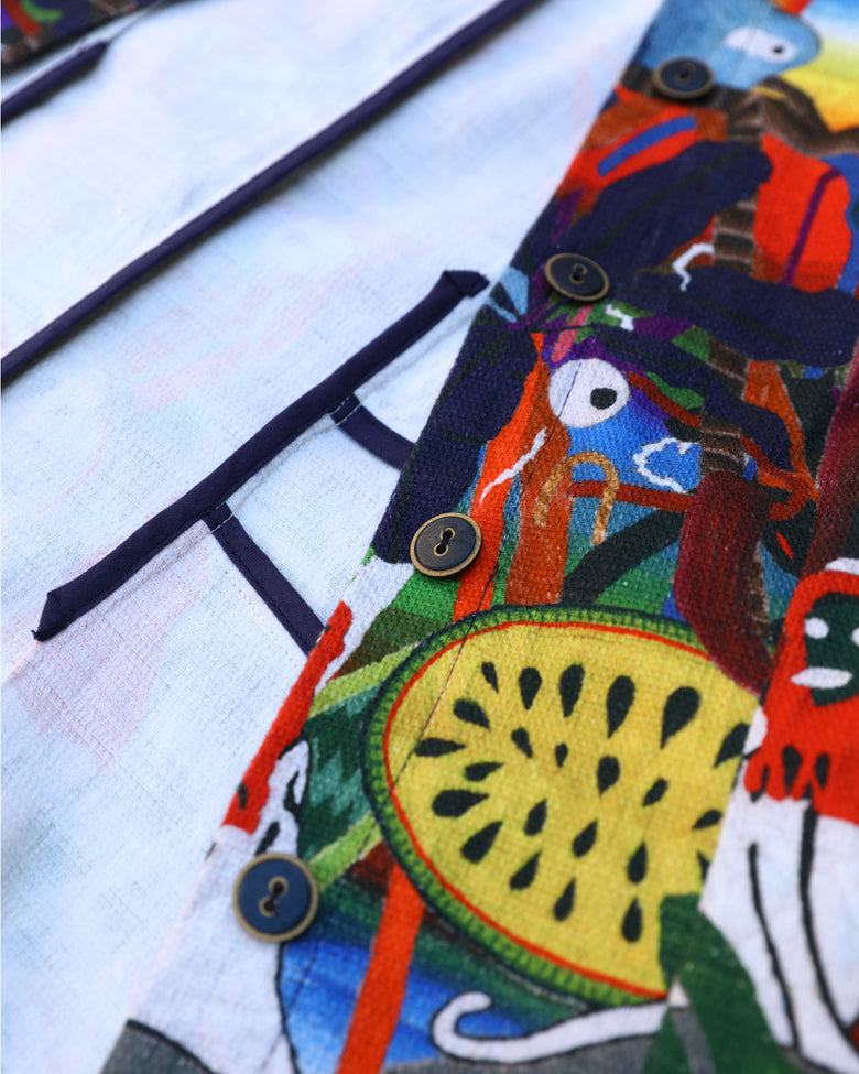 vêtement artist la marque veste-bahia