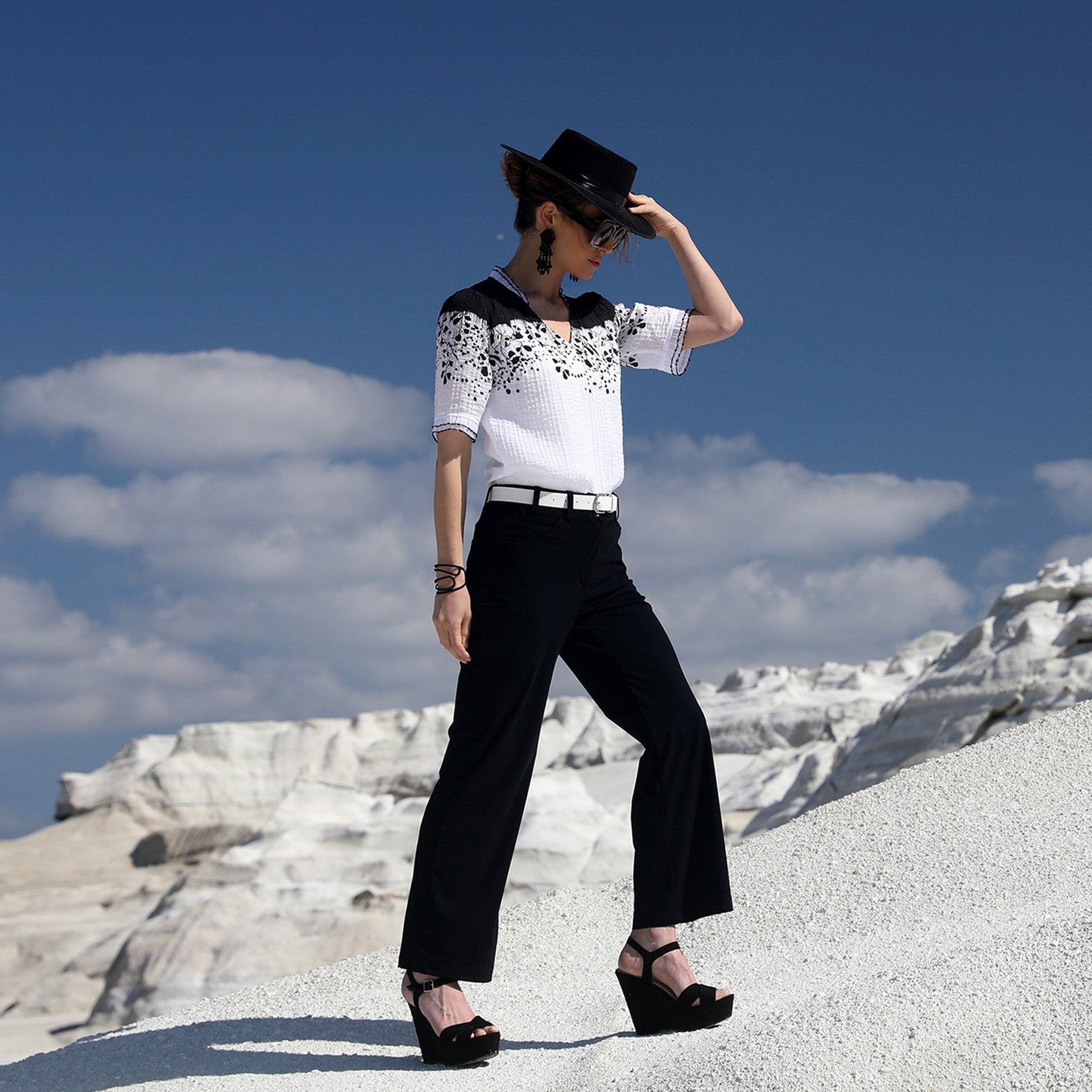 Blanc de noir, l’été en contraste