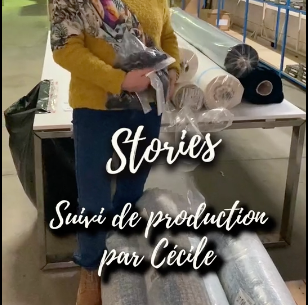 Réception des tissus #Stories