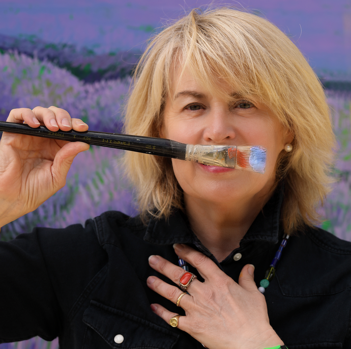 ISABELLE MERLET: PAINTING IN PROVENCE