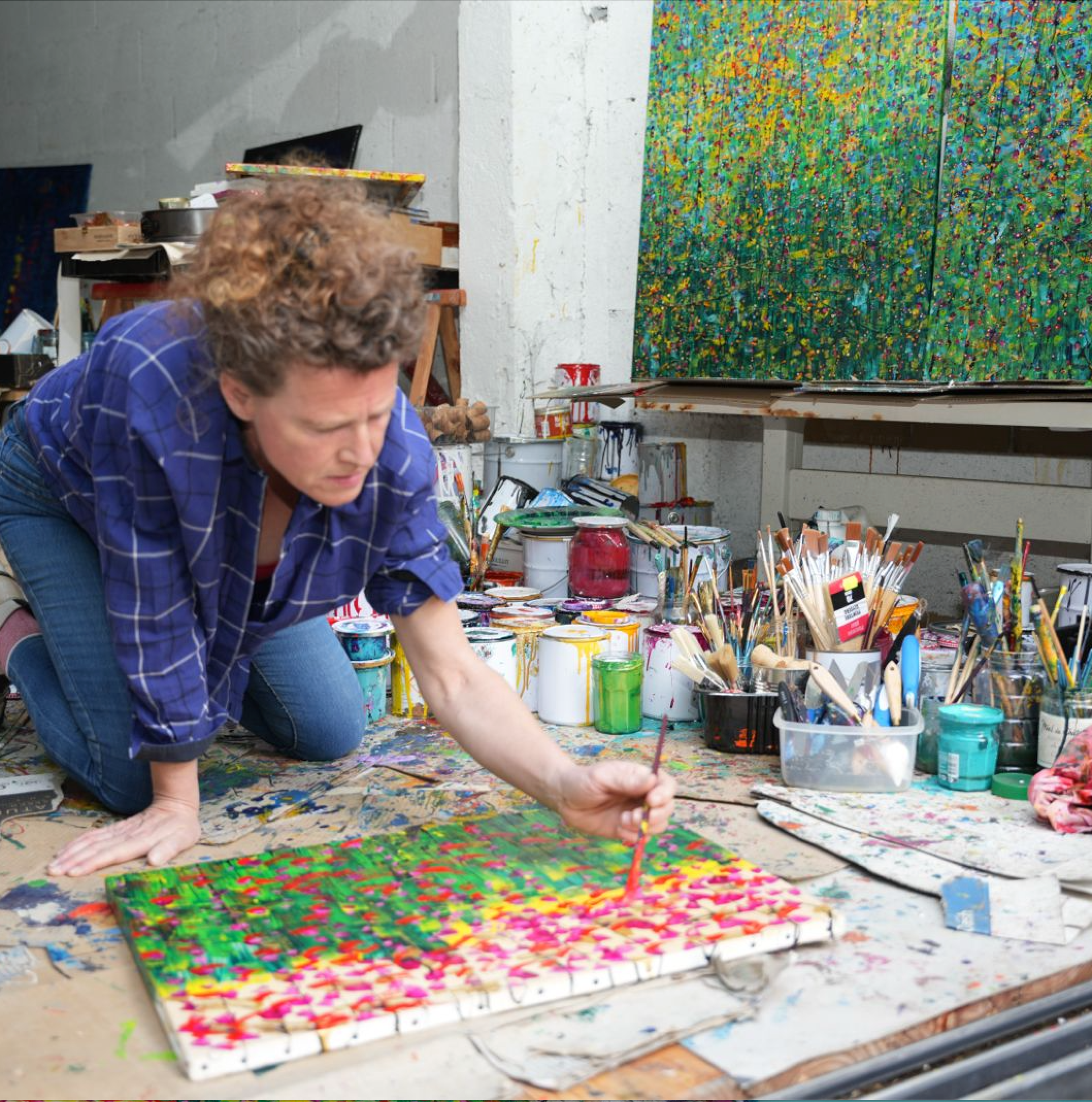 Deirdre Campbell : Là où pousse la couleur
